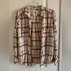 ABERCROMBIE & FITCH Plaid Flannel Shirt